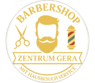 Das Logo von Barbershop Zentrum Gera steht für modernes Barber-Handwerk, Stil und Präzision. Mit seinem markanten Design vereint es traditionelle Barbershop-Kultur mit zeitgemäßem Lifestyle. Das Logo symbolisiert Qualität, professionelle Herrenhaarschnitte, Bartpflege und persönlichen Service im Herzen von Gera. Es repräsentiert Eleganz, Vertrauen und die Leidenschaft für gepflegte Looks.
